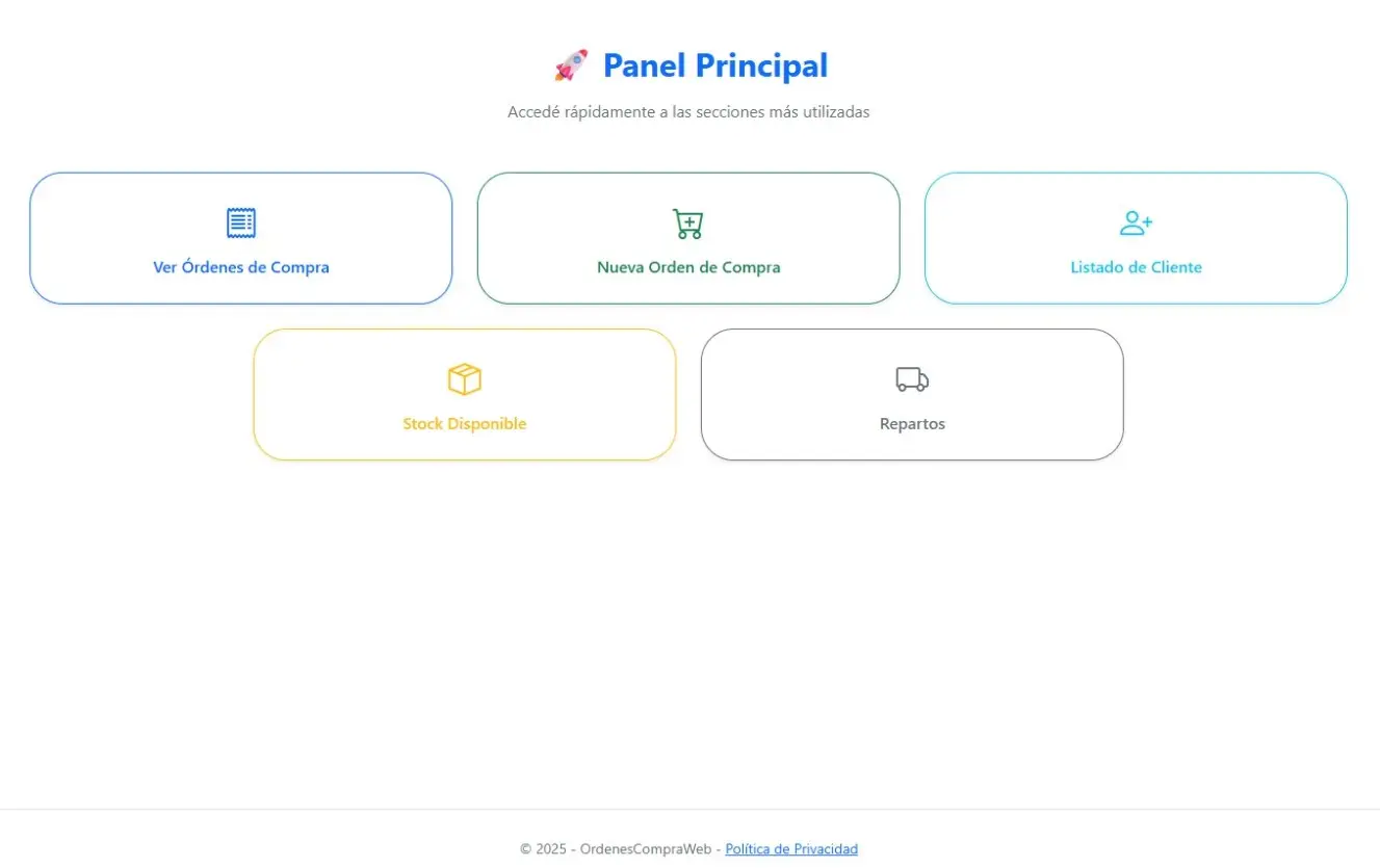 Sistema Web Vendedores